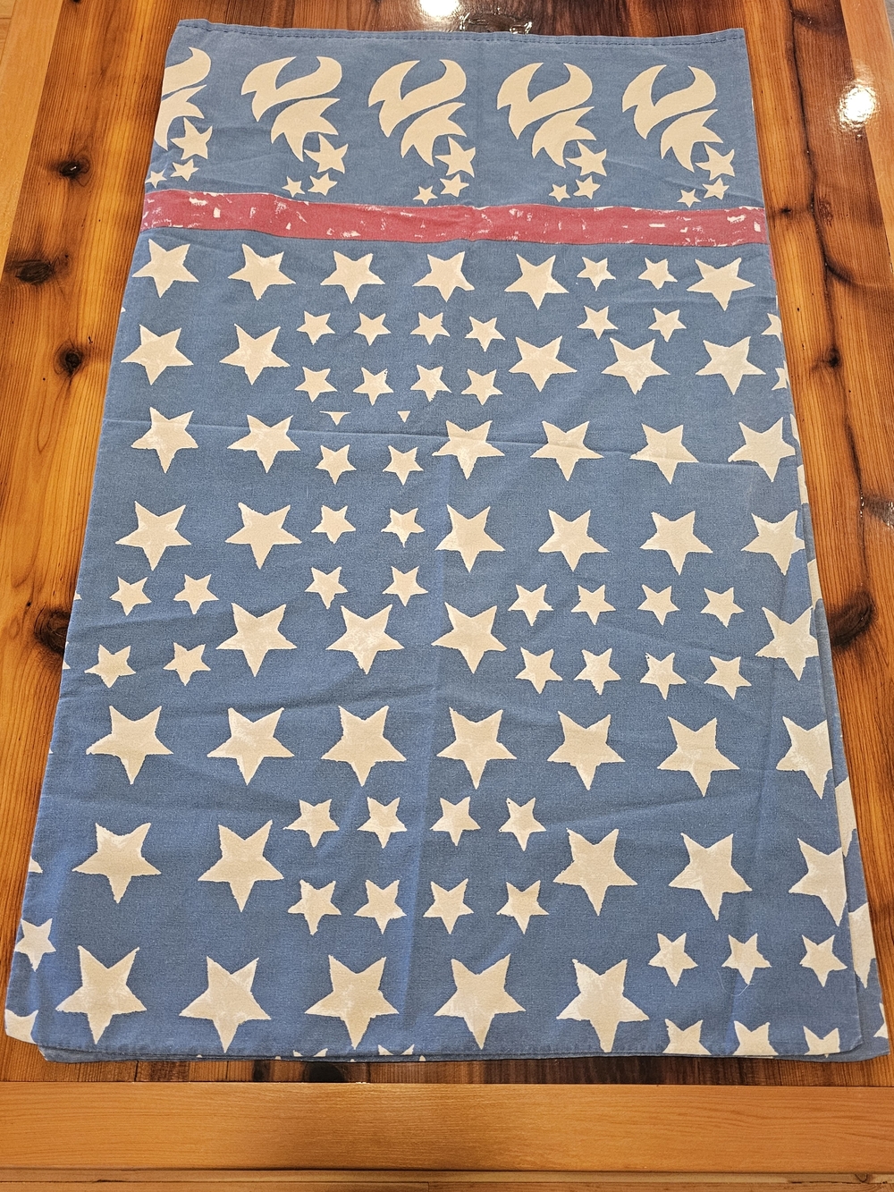 Canon Olympic Games Collection Blue and Cream Table Linen